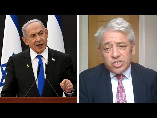 “Wrong and Delusional!” John Bercow SLAMS Netanyahu in Israel-Hamas War