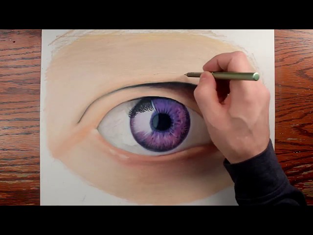 Drawing a Realistic Human Eye | How to draw photo realism