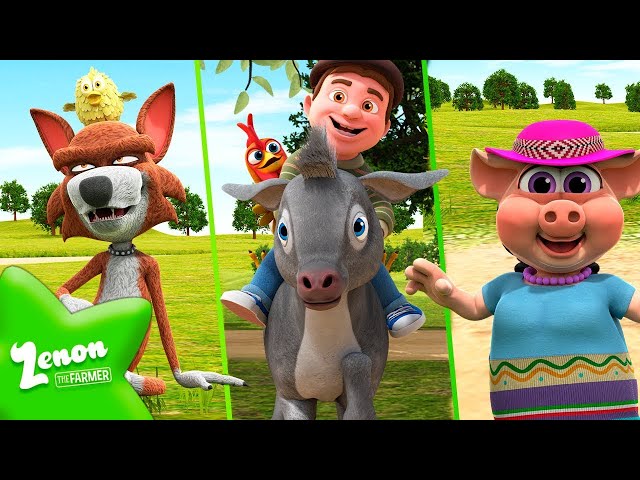 The Friends Songs |  Fun and Play with Zenon Farm | For Kids 🌈 The Children´s Kingdom