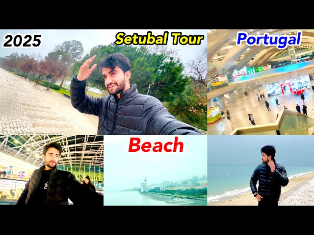 Portugal  Amazing Beach View in Setubal | Setubal Travel VLOG 2025