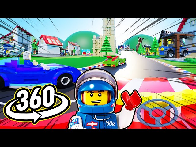 LEGO RACE | LEGO City Grand Prix - 360° VR Video