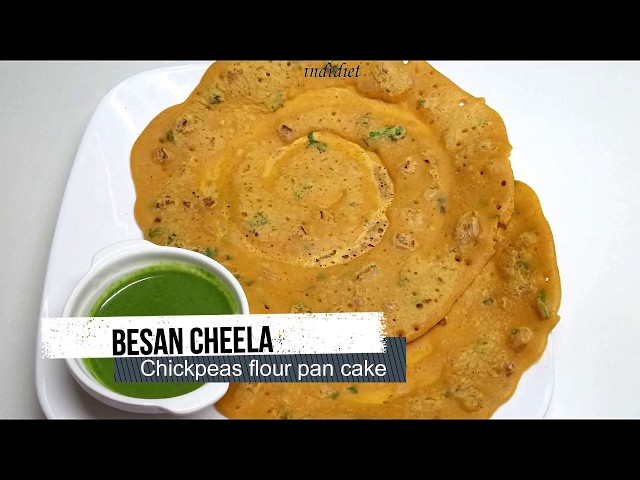 Weight loss recipe - Besan Cheela | How to make Besan Cheela | Easy and Healthy breakfast