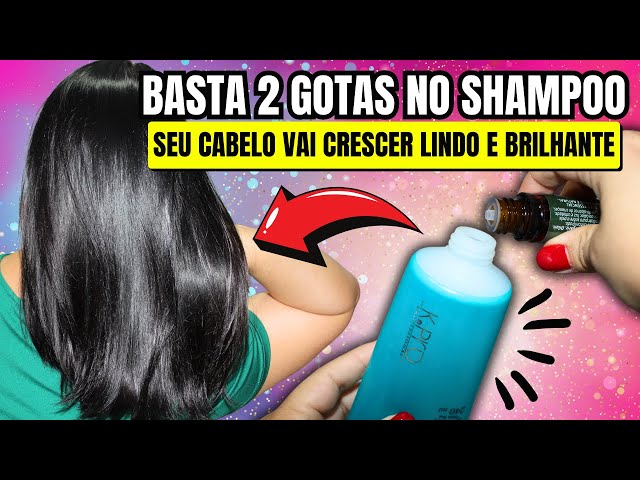 ESSE É O SEGREDO PARA QUALQUER CABELO CRESCER LINDO, SEDOSO E BRILHANTE!