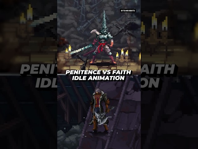 Penitence vs. Faith ⚔️ #blasphemous #thelastfaith #idleanimation