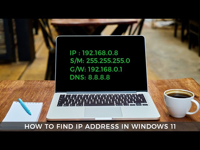 How to find IP address, MAC address, Subnet Mask, Gateway, and DNS in Windows 11/10