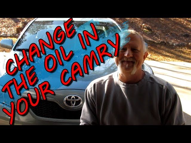 DIY Toyota Camry Oil Change 2007-2009 2.4L