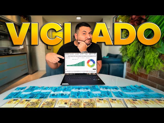 Como me tornei VICIADO em GUARDAR DINHEIRO e INVESTIR