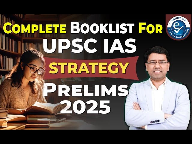 Complete Booklist For UPSC Beginners | Prelims 2025 & Strategy For UPSC IAS, IPS In First Attempt🚀