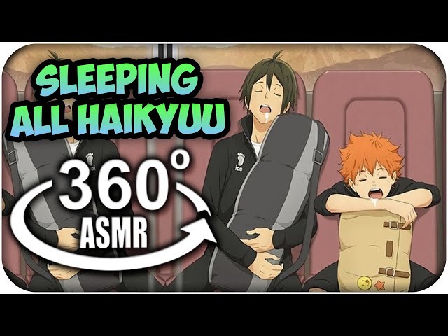 Sleeping With All Haikyuu!! Characters~ {360º ASMR}: Haikyuu 360 VR | MoT Team