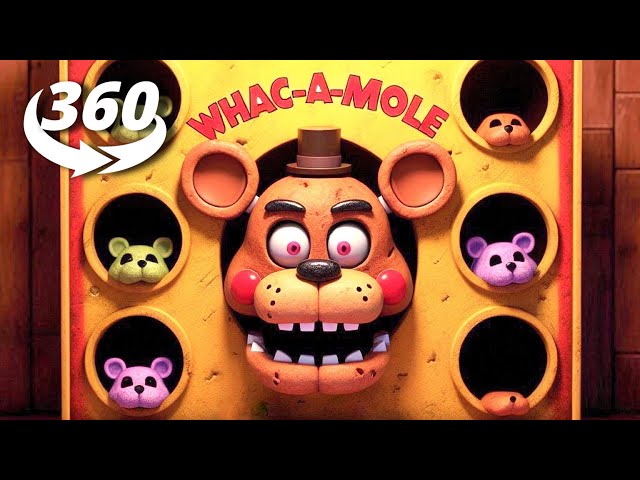 Whack-A-Mole Animatronics in FNAF 360 VR!