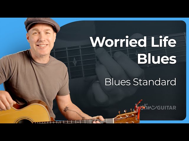 Worried Life Blues Guitar Lesson | 8 Bar Blues Standard