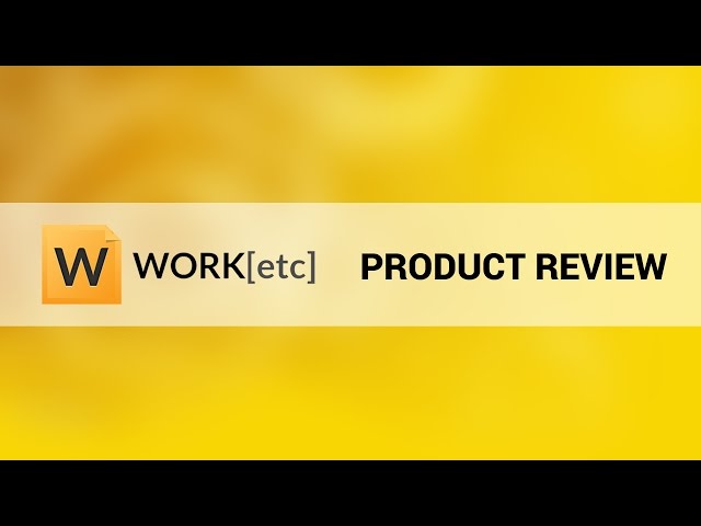 WORK[etc] CRM Review