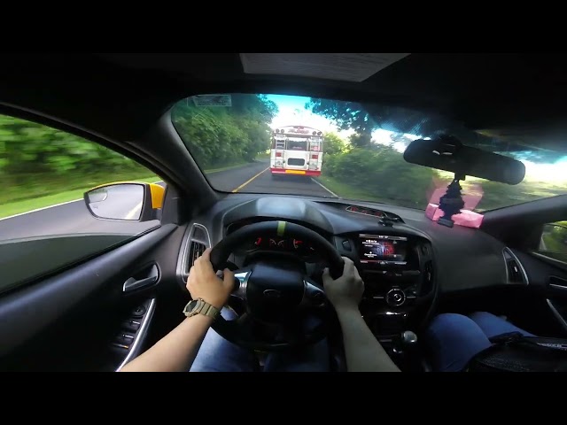 Manejando el focus en la montaña  [Ford focus ST] [POV DRIVE ]