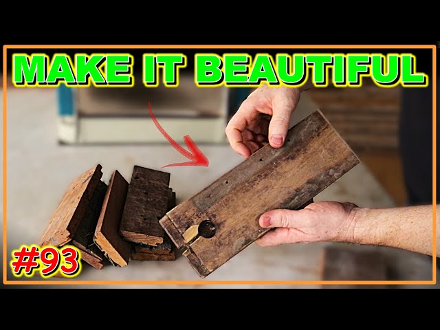 OLD WOOD TRANSFORMED INTO A ITEM PEOPLE LOVE (VIDEO #93) #woodworking #woodwork #joinery