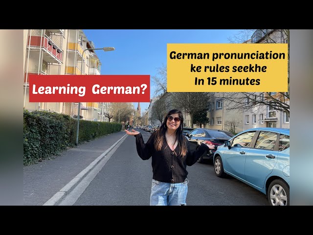 Basic pronunciation rules for German | Pronunciation mistakes | German language