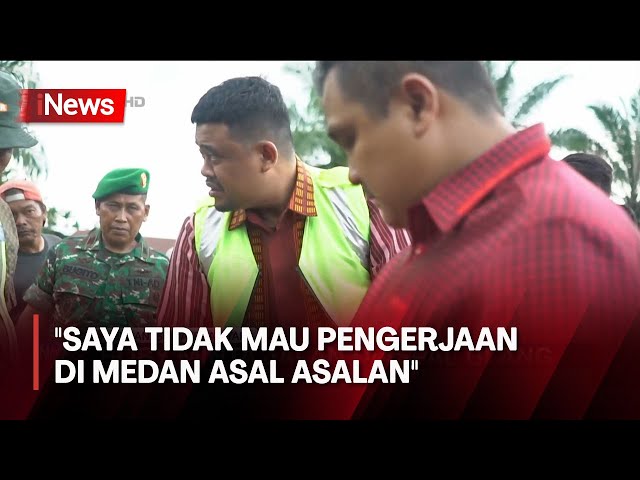 Temukan Pengerjaan Asal-asalan, Walikota Medan Bobby Nasution Minta Jalan Diaspal Ulang