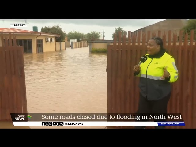 Extreme Weather | Some roads closed due to flooding in Mahikeng