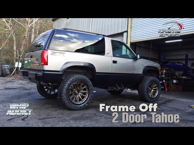 1999 2 Door Chevy Tahoe Taken Off-the-Frame and LS Swapped by Kaotic Speed