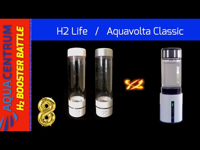 Test 8: H2 Life / Aquavolta Classic / Ayeah Booster | Hydrogen test with H2 test drops