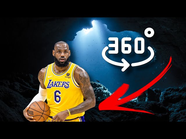 LeBron James hide and seek challenge but it's 360 degree video #21