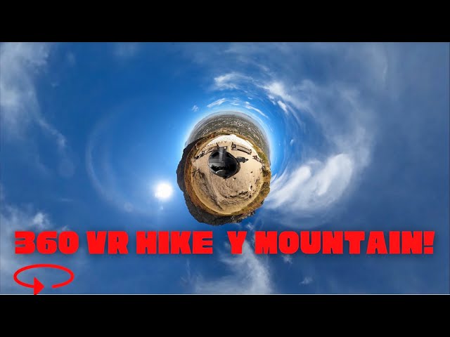 360 Degree VR Y Mountain Provo Utah Whole Hike