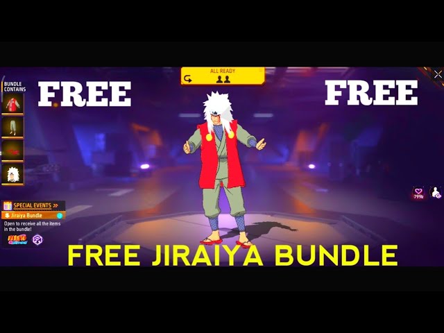 Free Jiraiya Bundle 😍 And summoning toad 🐸 Did you like it 🤔 #naruto #freefiremax #video