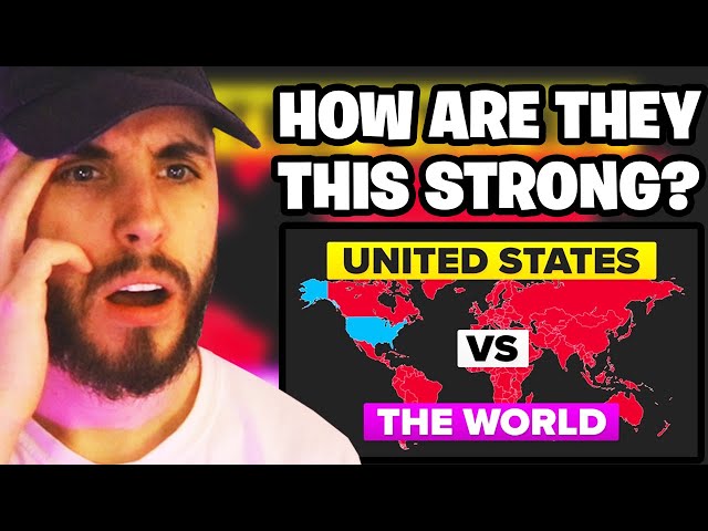 British Guy Reacts to The United States (USA) vs The World - Who Would Win? Military Comparison