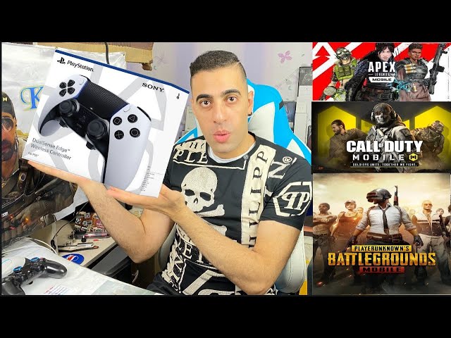 Unboxing And Testing *NEW* PS5 Controller EDGE With COD Mobile Apex Legend PUBG Mobile