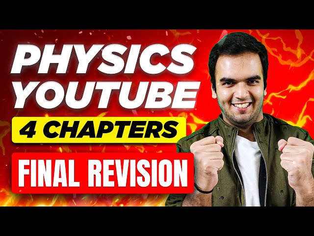 Physics Boards 2025 Revision Live 4 Chapters - RG Lectures Maharashtra State Board 2025