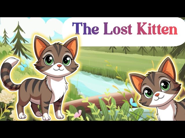 the lost kitten | short story | moral story | bedtime story | story in english | story for kids