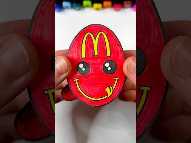 DIY McDonald’s Blind Bag | Paper Craft Ideas #shorts #papercraft