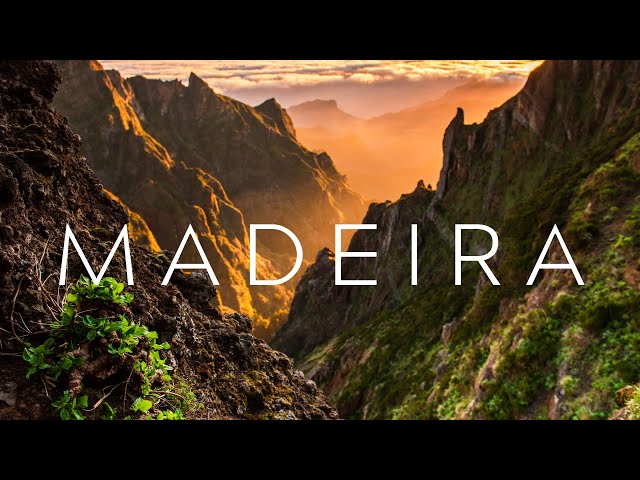 Madeira 4K: The Island of Eternal Spring - Soothing Music Film #funchal #portugal