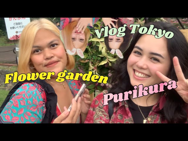 in Japan #6 : failed purikura, flowers garden, arcade game center and restaurant