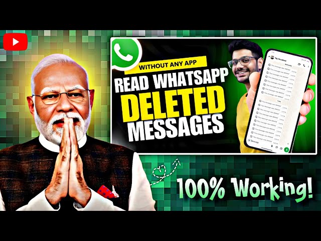 How to Access Deleted WhatsApp Messages Without Any App!