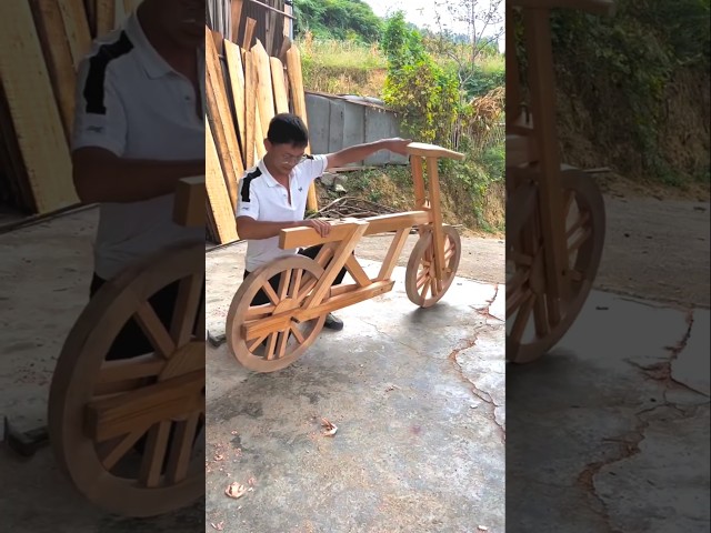 Handmade wooden Cycle 🥰 #shorts #ytshorts