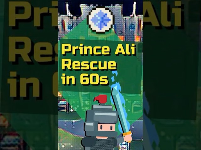 Prince Ali Rescue OSRS in 60s! #SHORTS