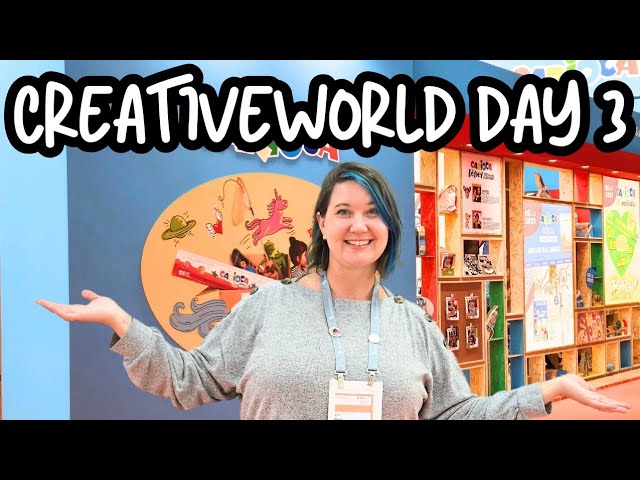 LIVE Creativeworld Day 3!