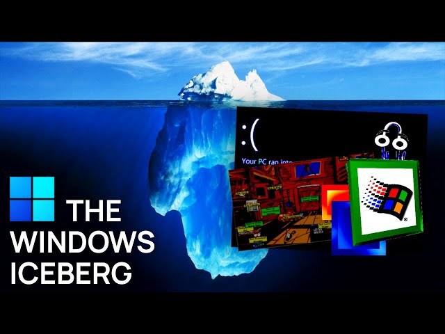 The Windows Iceberg Explained