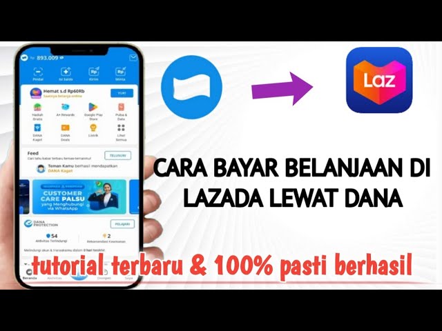 Cara Bayar Lazada Lewat Aplikasi DANA | terbaru