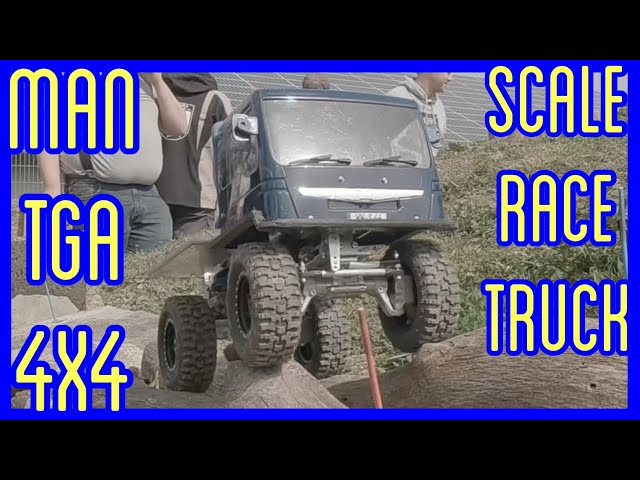 MAN TGA 4X4 RC SCALE TRIAL RACE TRUCK