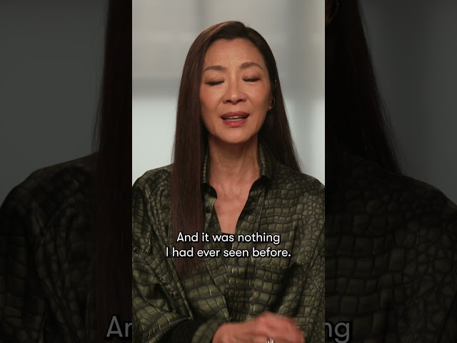 Michelle Yeoh's first reaction to Everything Everywhere All at Once #bafta #michelleyeoh #eeaao