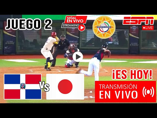 República Dominicana vs. Japón en vivo, Donde Ver, A Que Hora Juega Serie del Caribe 2025 hoy