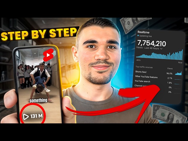 How To ACTUALLY Make Money Re-Uploading YouTube Shorts (Step by Step)