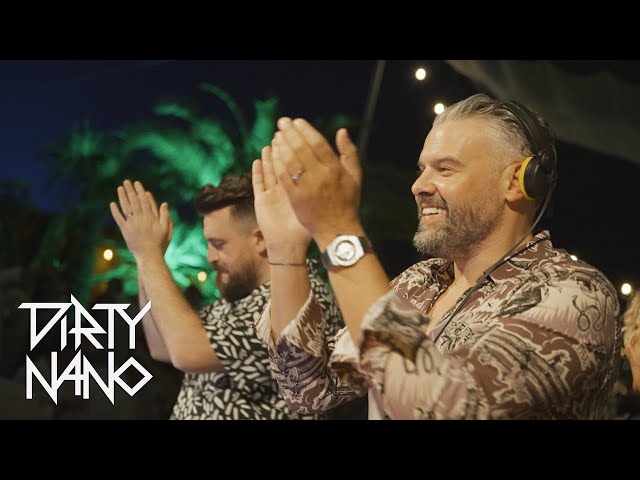 Dirty Nano @ Nuba Beach Mamaia 🔴 1st Hour Of Our Set | 12 aug 2023