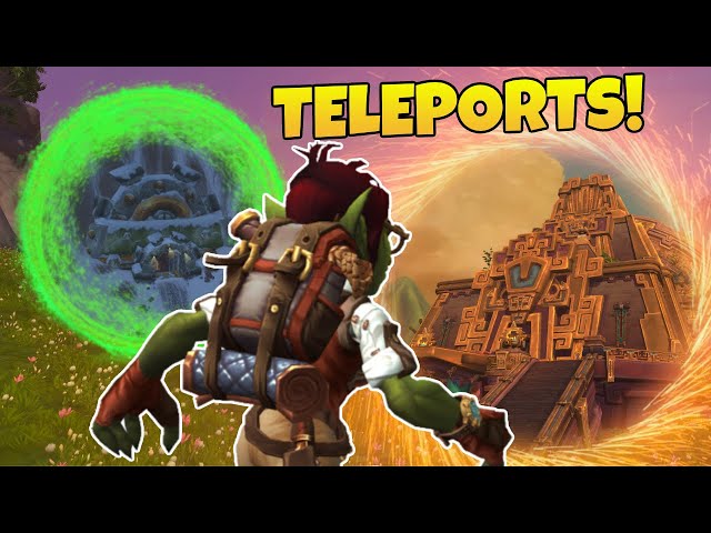 Teleporting in World of Warcraft pt.2 | World of Warcraft: The War Within | Patch 11.0.7