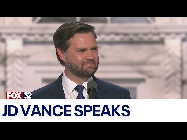 ‘America needs President Trump’: VP pick JD Vance addresses RNC