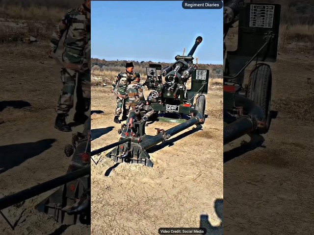 Indian Army Artillery Firing 🇮🇳⚔️ || Regiment Diaries