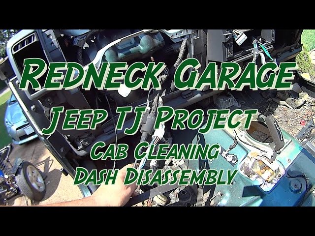 Jeep TJ Project - New Cab Cleaning and Dissasembly