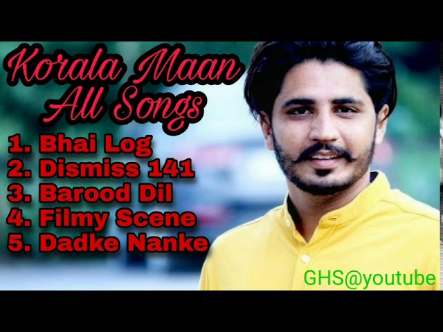 Korala Maan All Best songs| All Latest punjabi songs Korala maan Gurlej Akhter