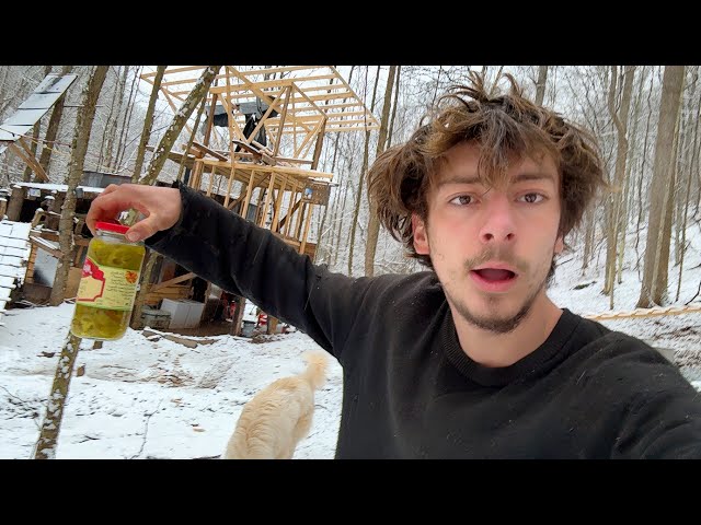 Life Threatening Floods and Snow Storms but Will Survives?😳 Off-Grid in West Virginia🌲